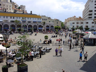 Main Square in Gibraltar